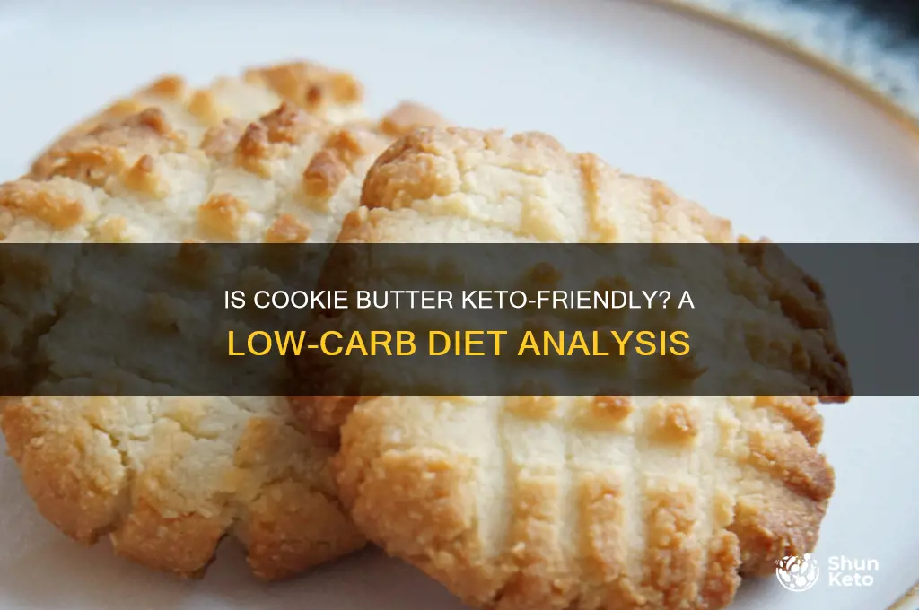 is cookie butter keto friendly