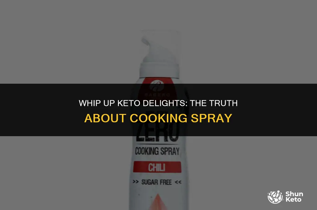 is cooking spray keto