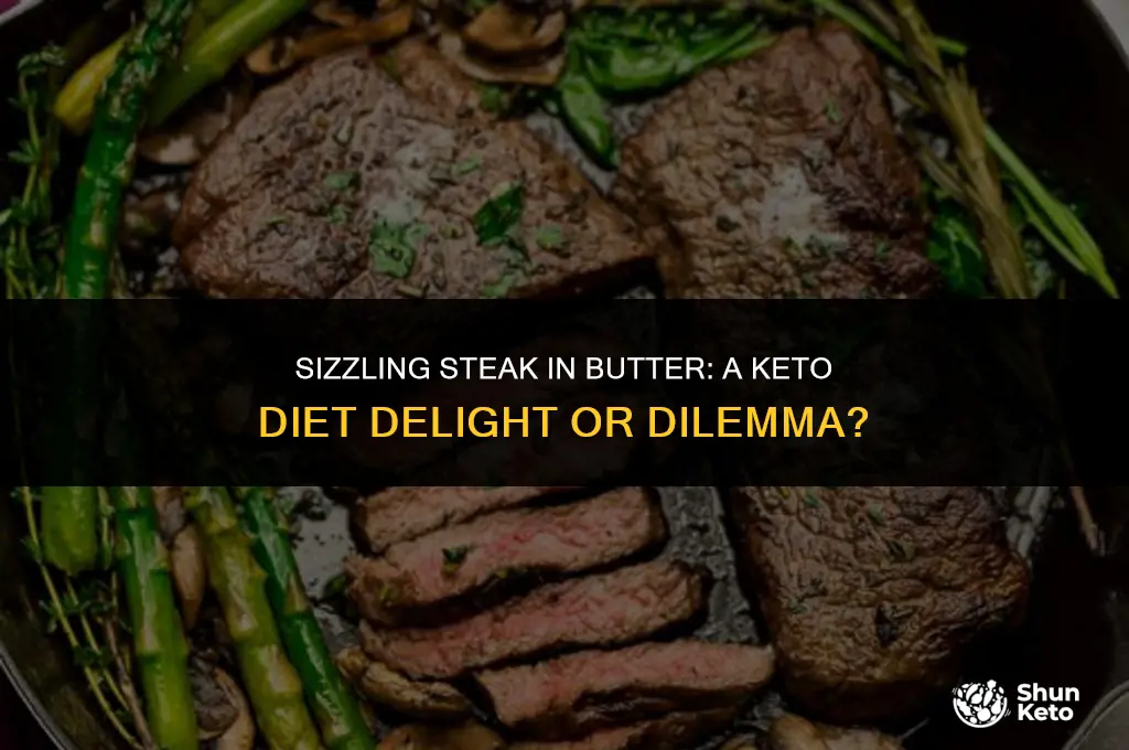 is cooking steak in butter keto
