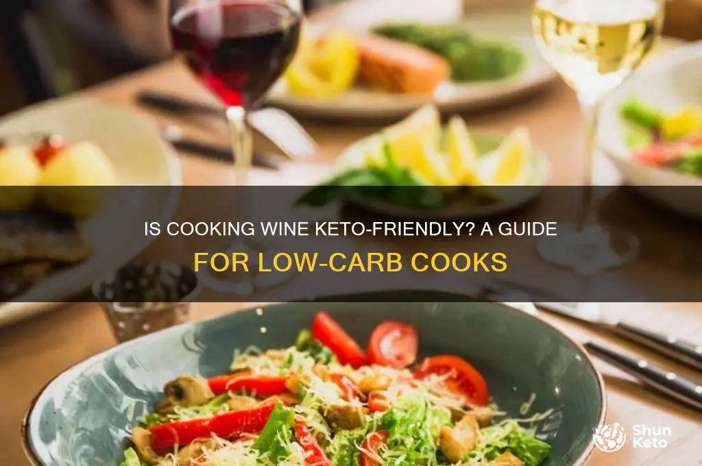 is cooking wine keto friendly