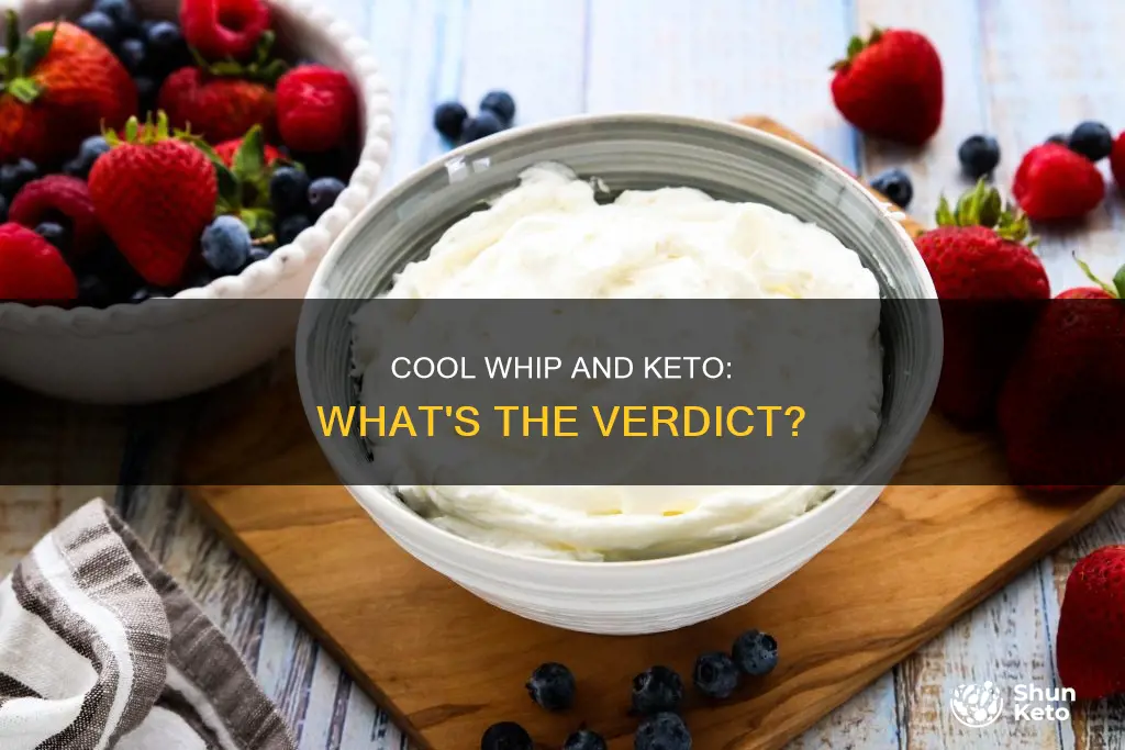 is cool whip allowed on keto