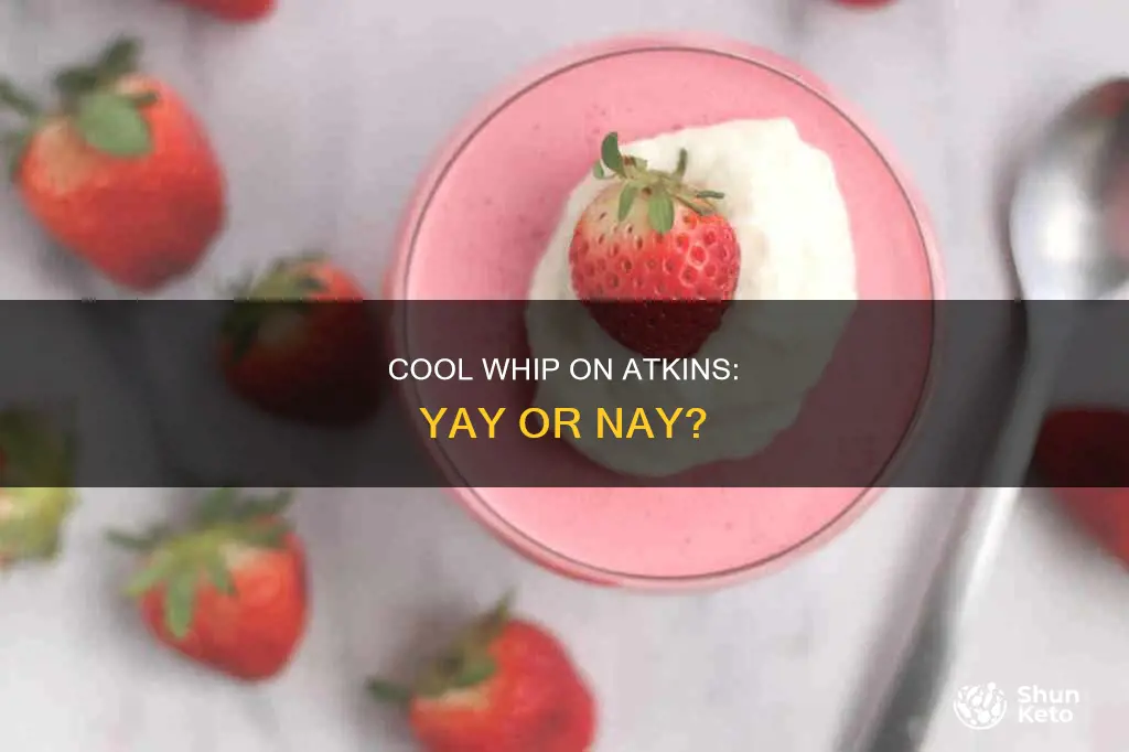 is cool whip allowed on the atkins diet