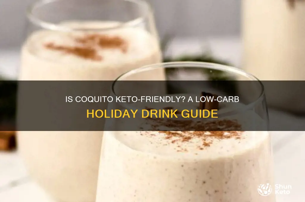 is coquito keto friendly