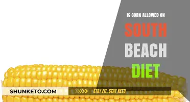 Corn on South Beach Diet: What's Allowed?