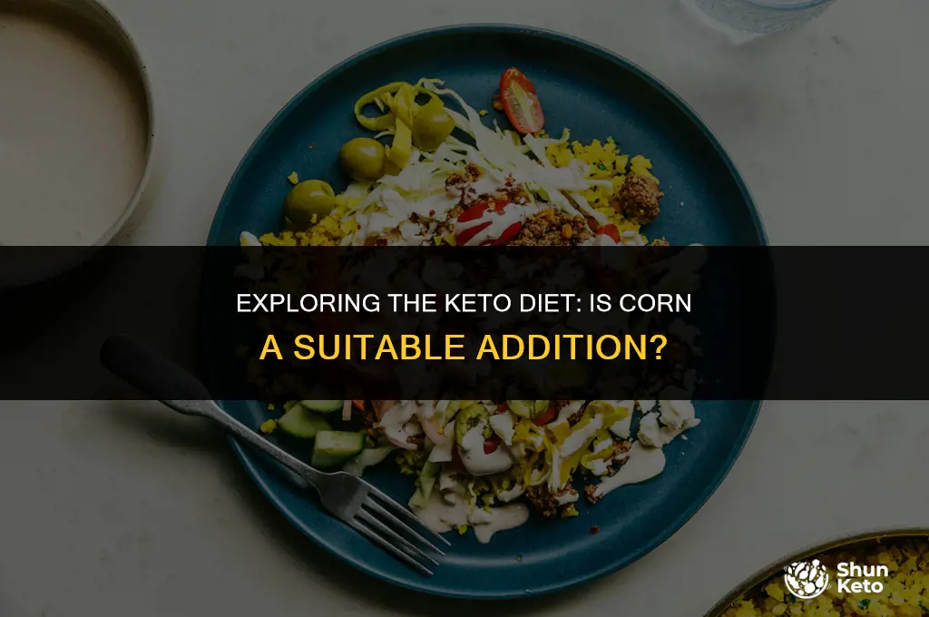 is corn apart of keto