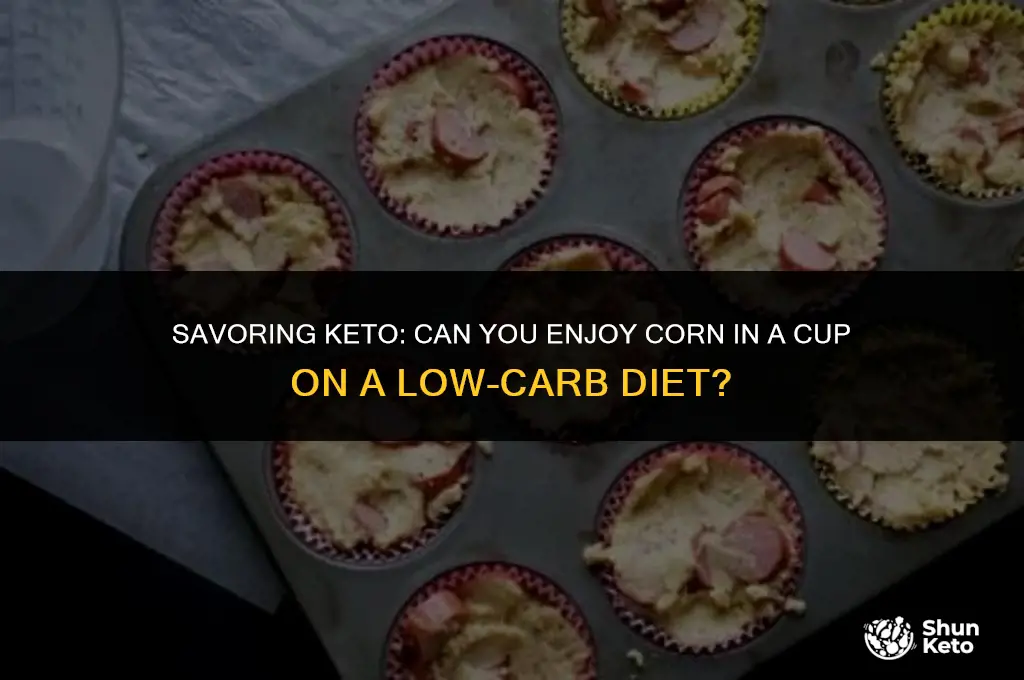 is corn in a cup keto
