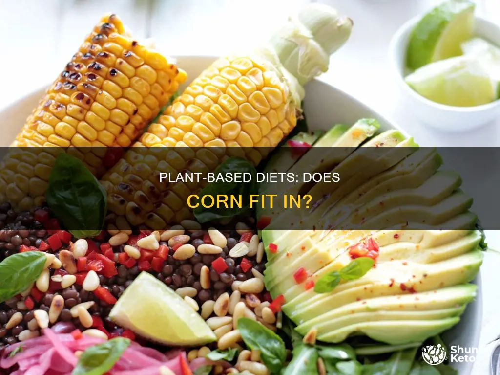 is corn included in a whole plant based diet