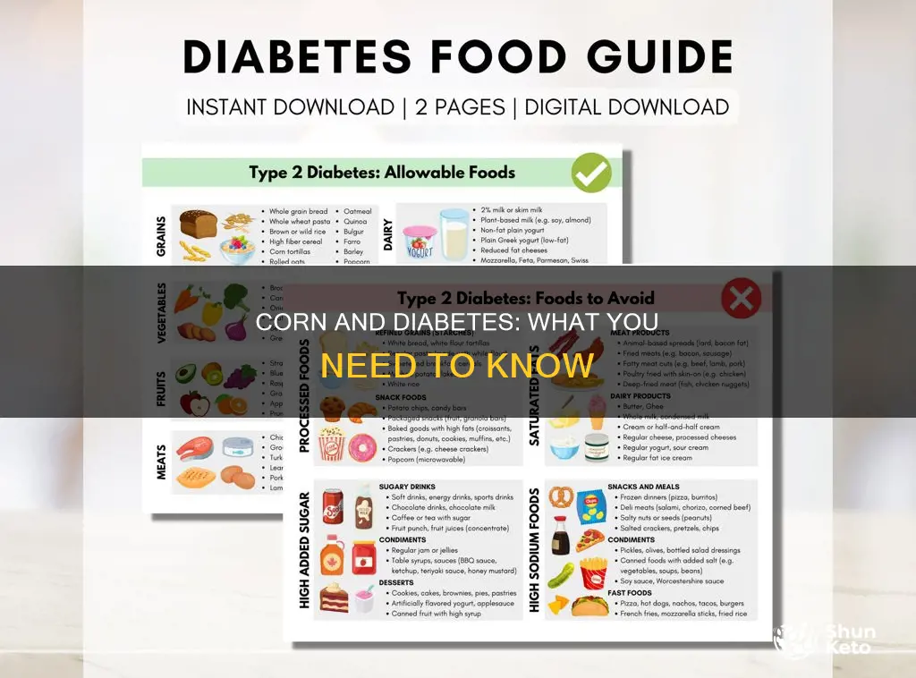 is corn ok for diabetic diet
