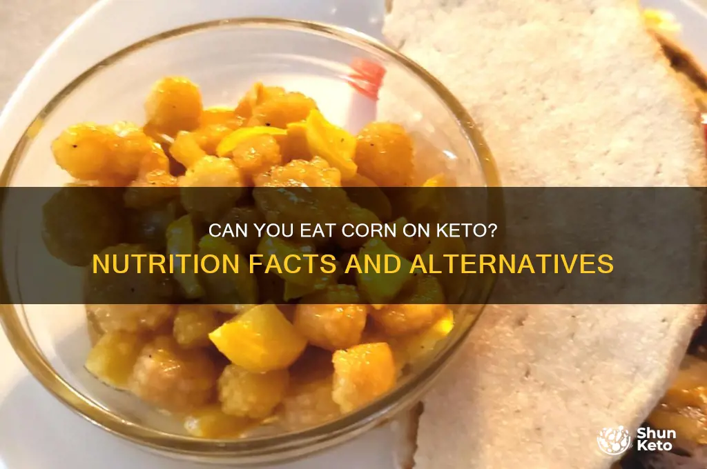 is corn ok to eat on keto diet