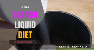 Starch Solution: Corn Starch and Liquid Diets