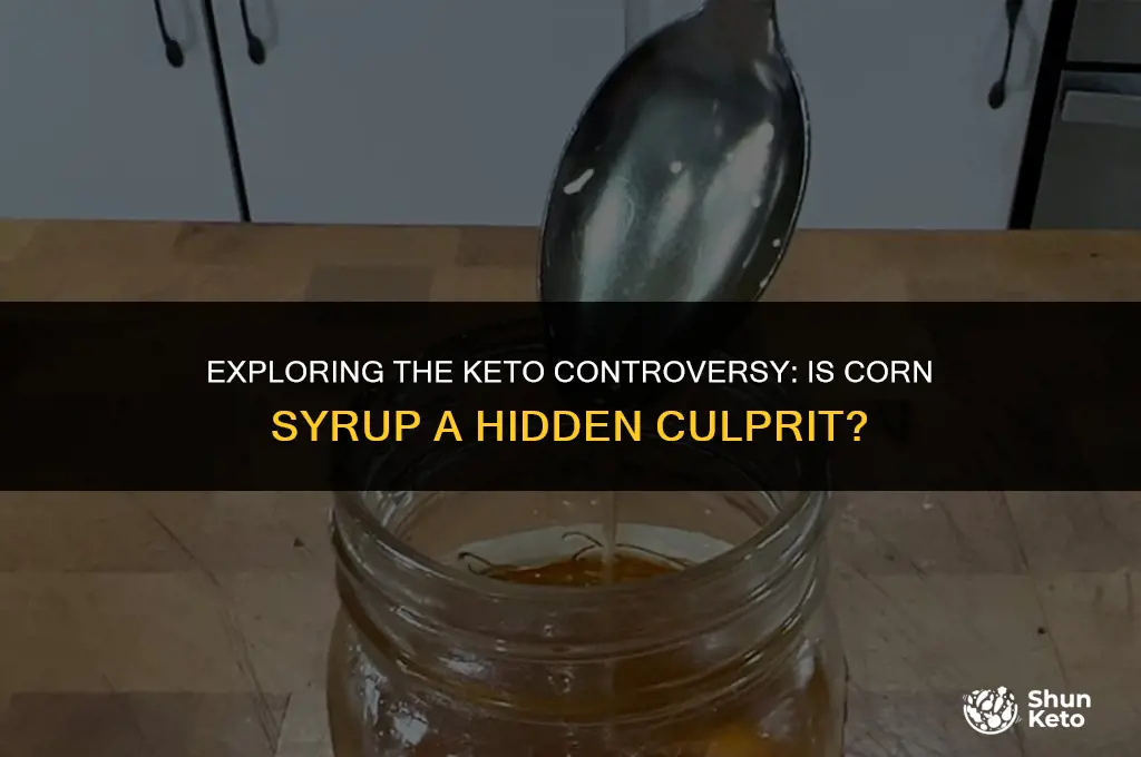 is corn syrup keto