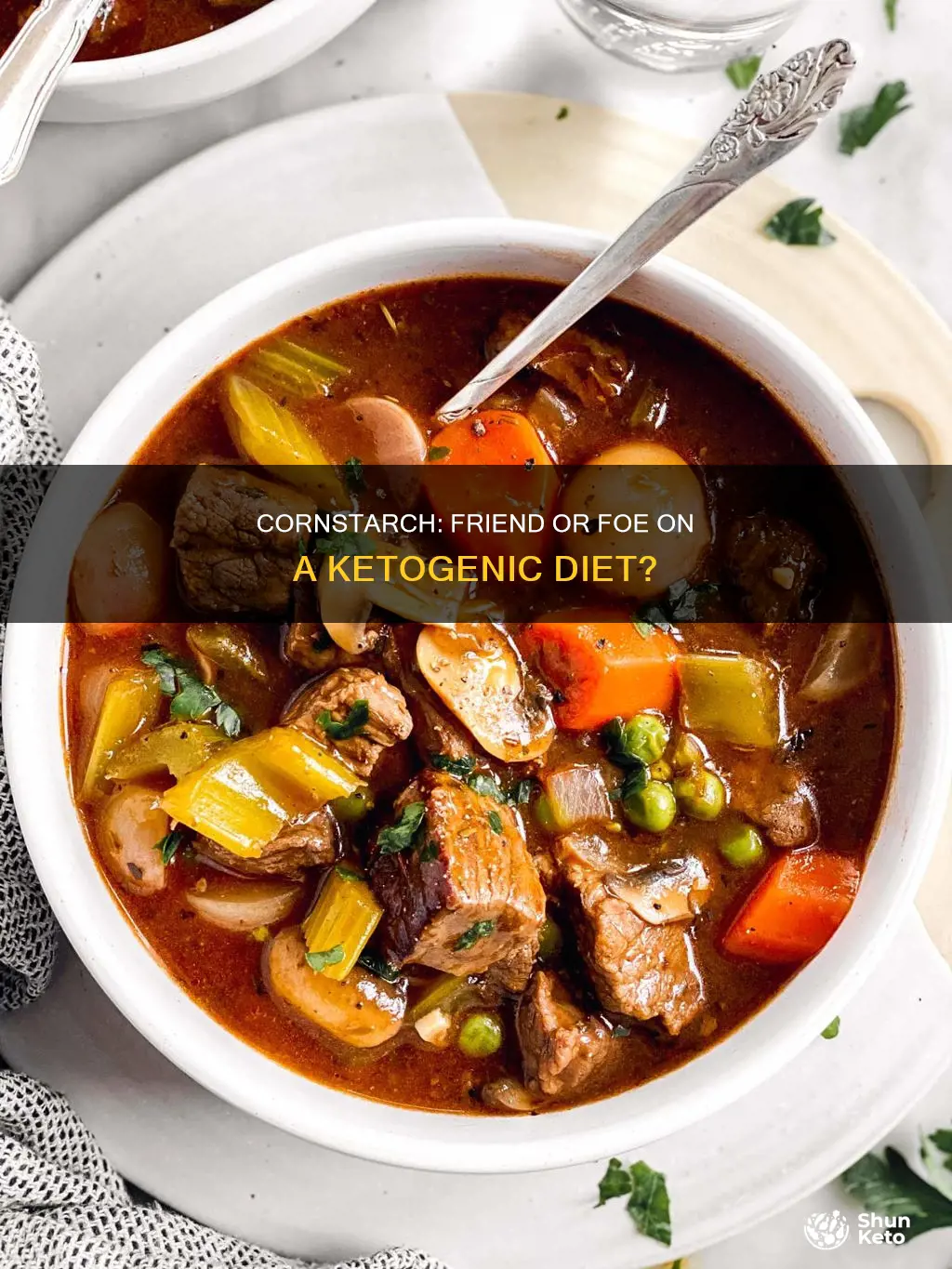 is cornstarch ok on ketogenic diet