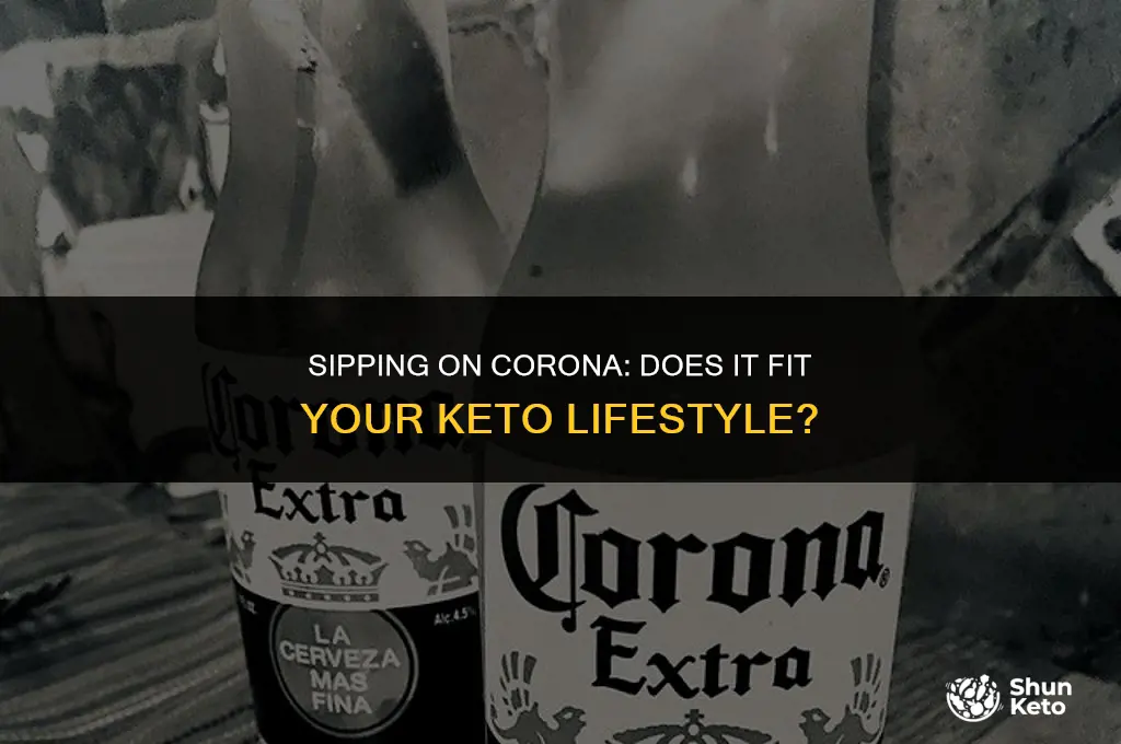 is corona beer keto