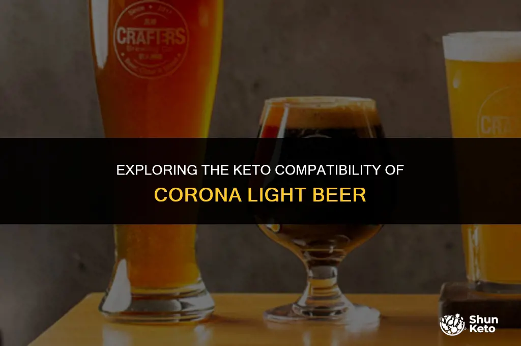 is corona light keto
