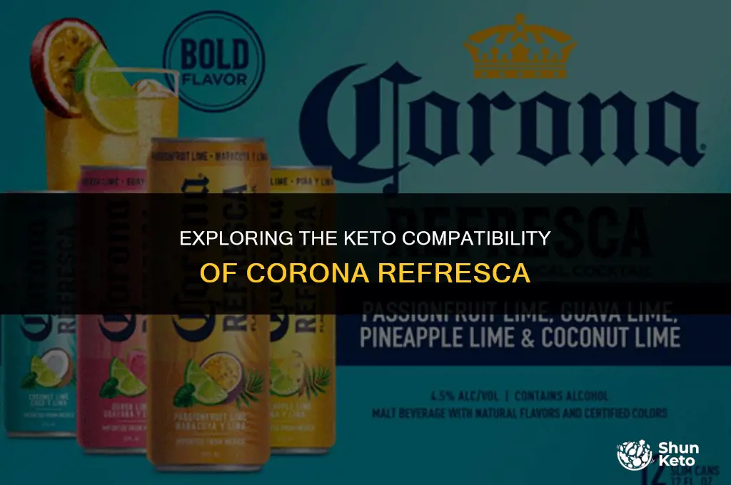 is corona refresca keto