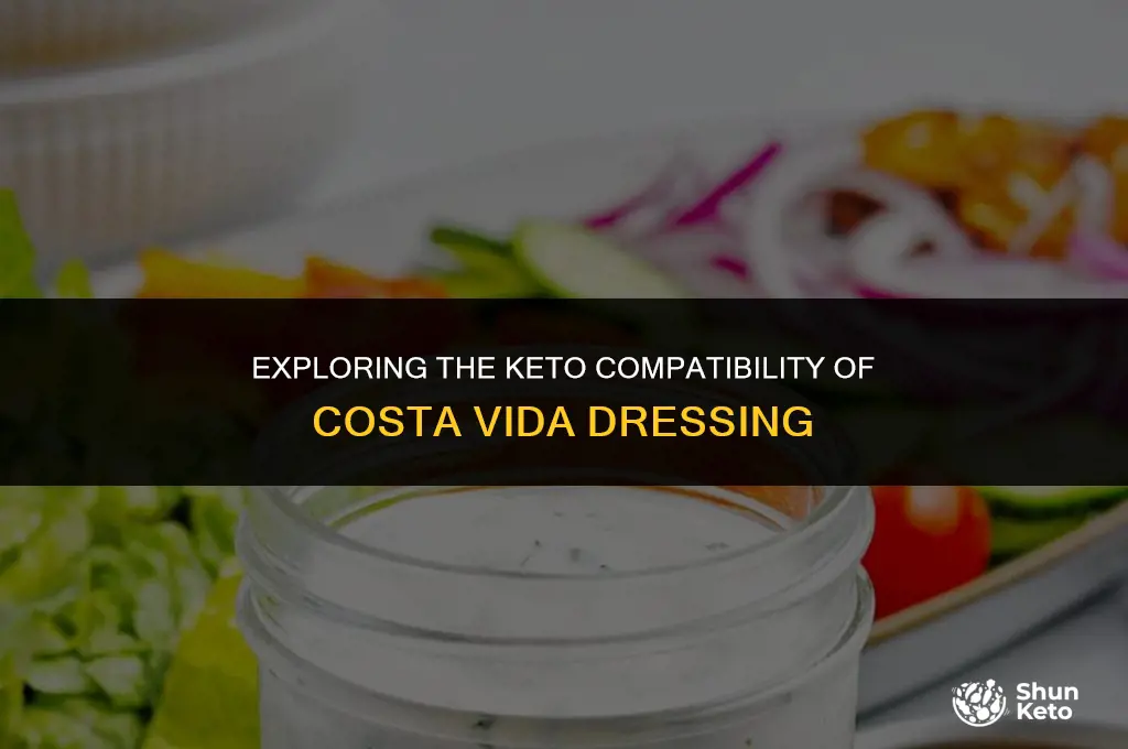 is costa vida dressing keto