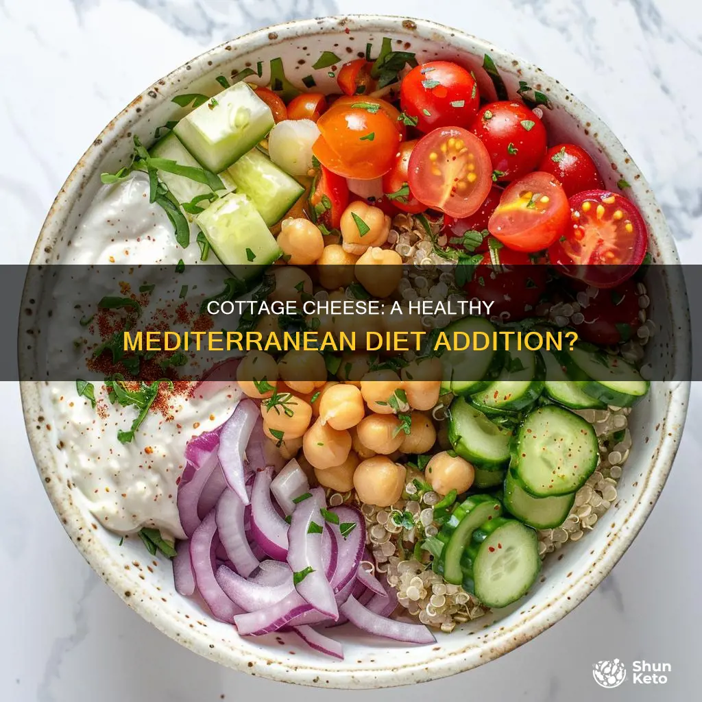 is cottage cheese ok for mediterranean diet