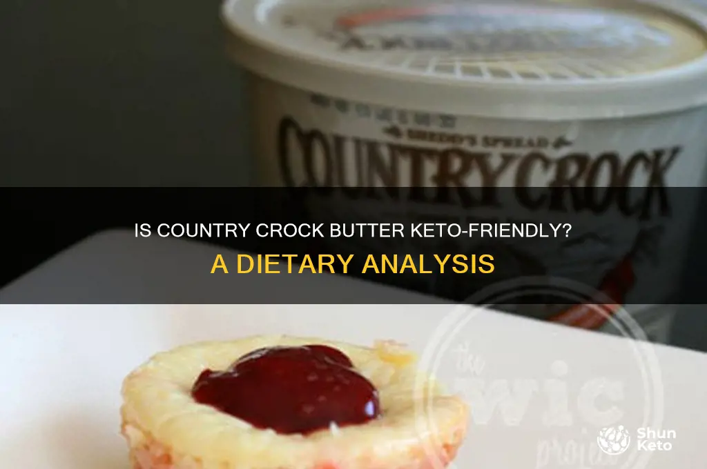 is country crock butter keto friendly