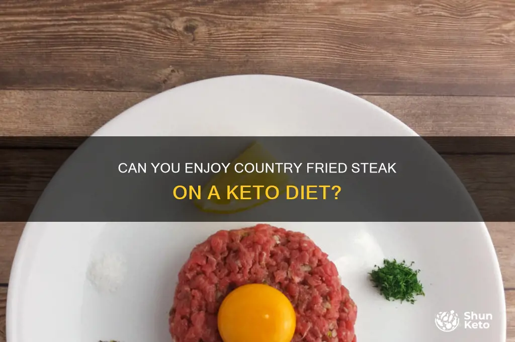 is country fried steak keto friendly