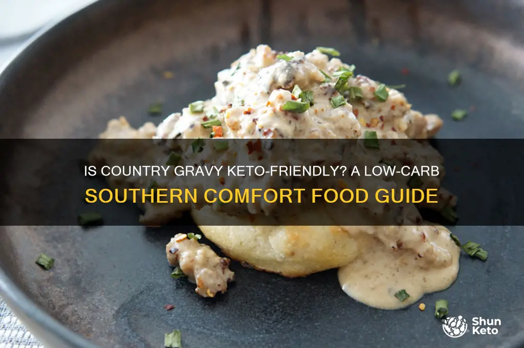 is country gravy keto friendly