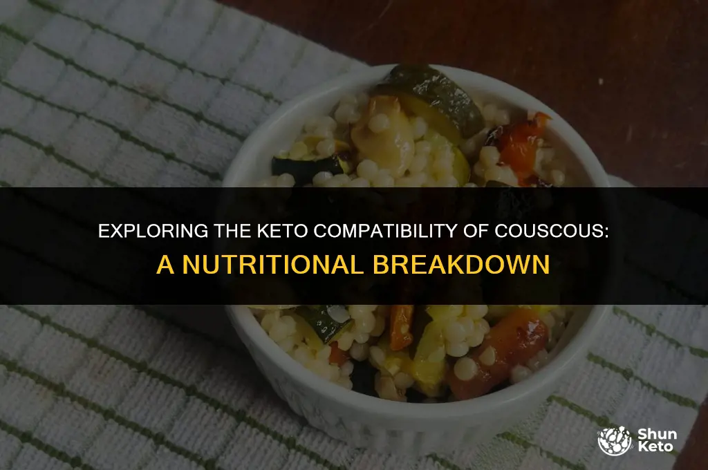 is cous cous keto friendly