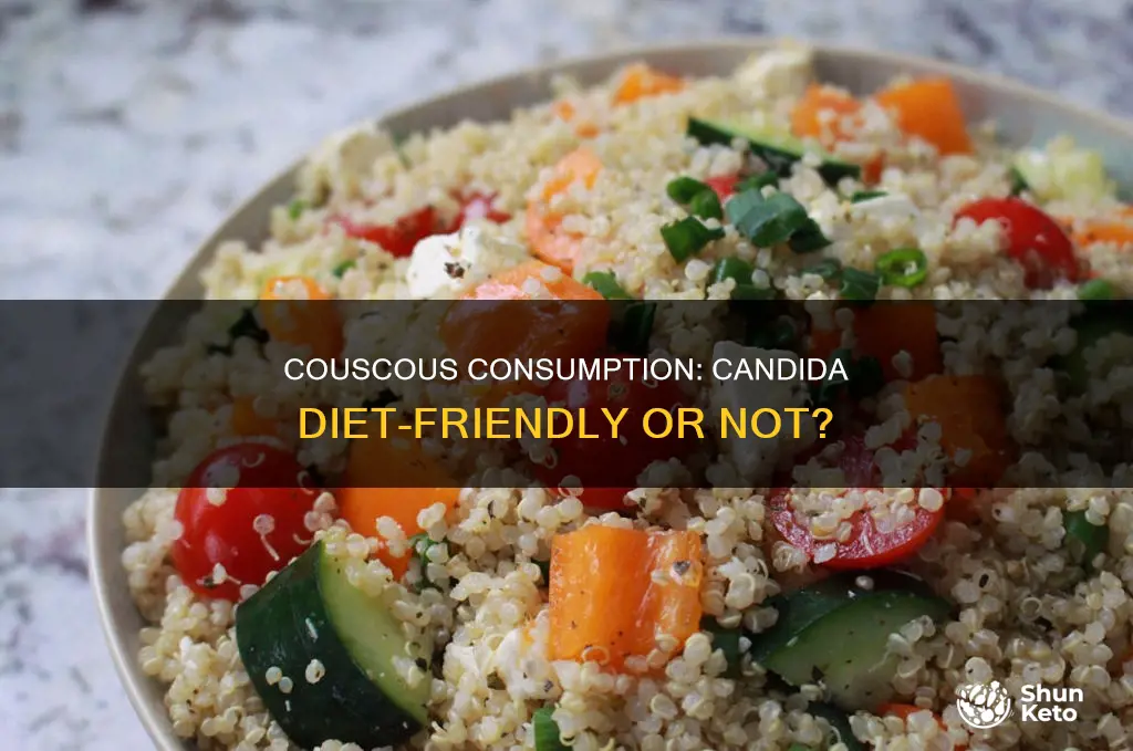 is couscous allowed on candida diet