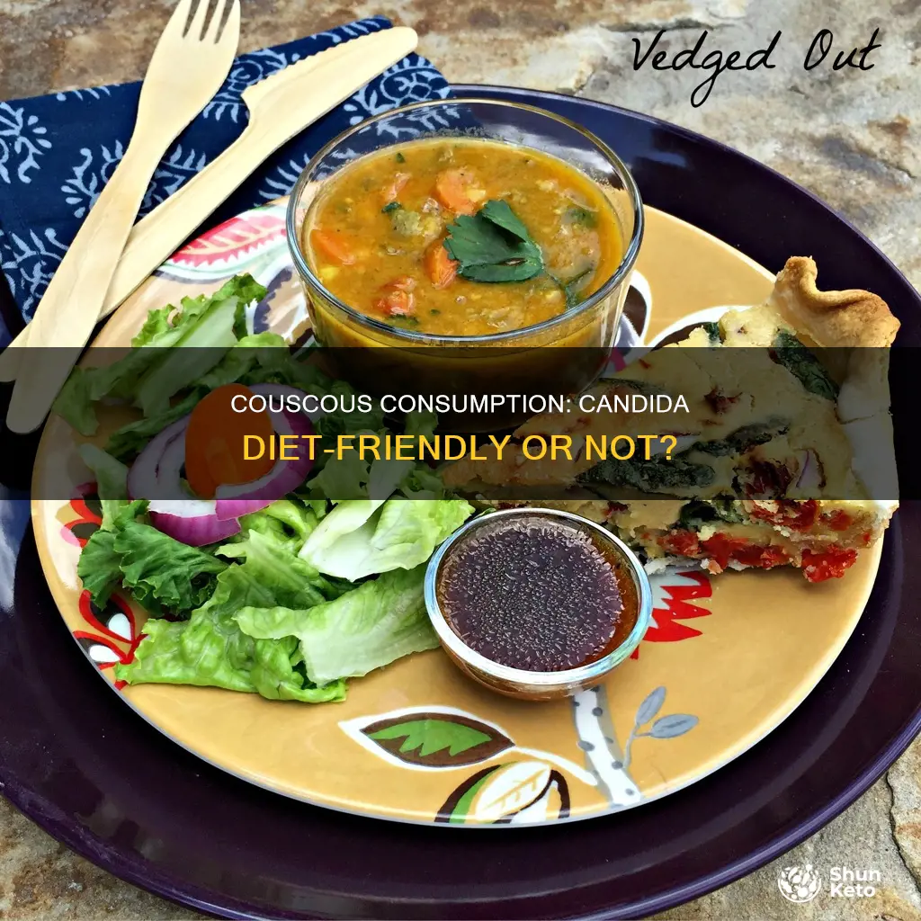 is couscous ok for candida diet