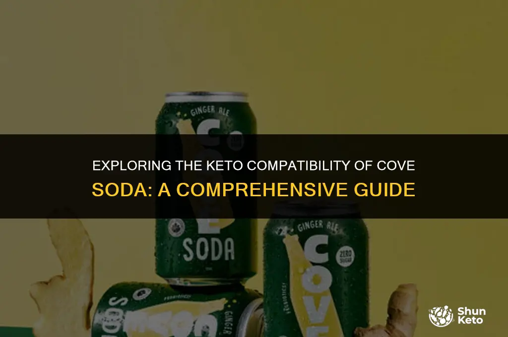 is cove soda keto