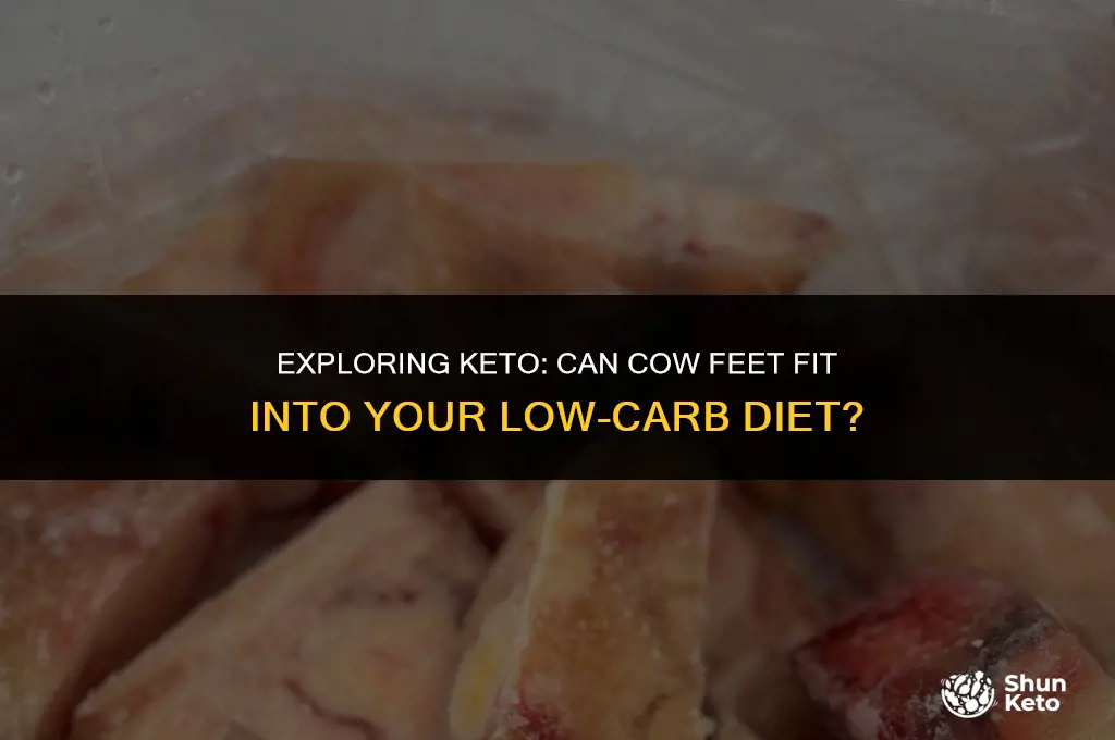 is cow feet keto friendly