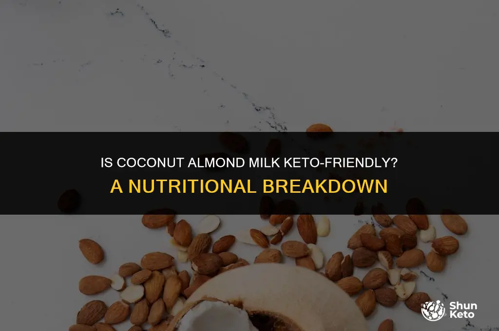 is coxonut alkond milk keto