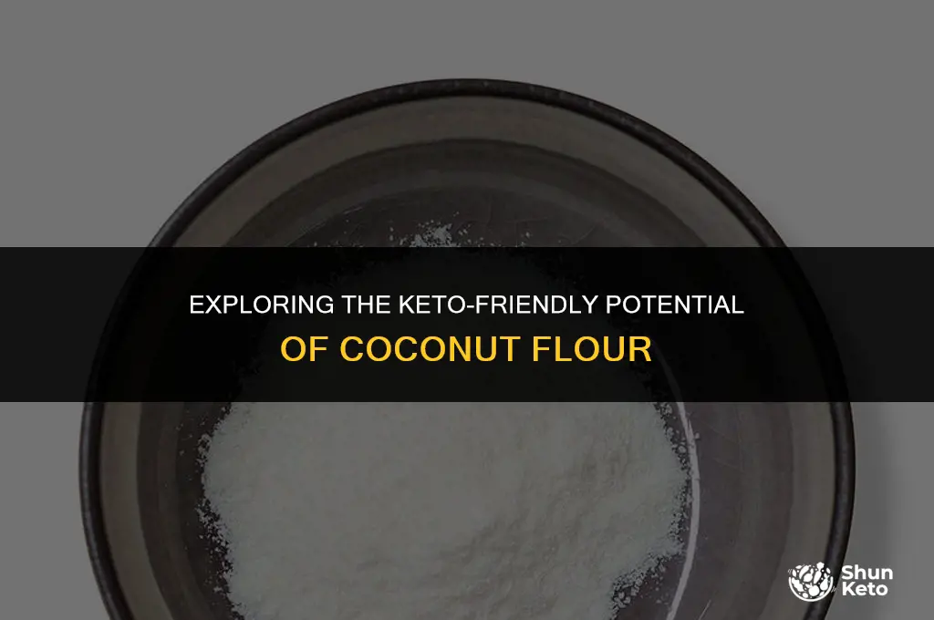 is coxonut flour keto
