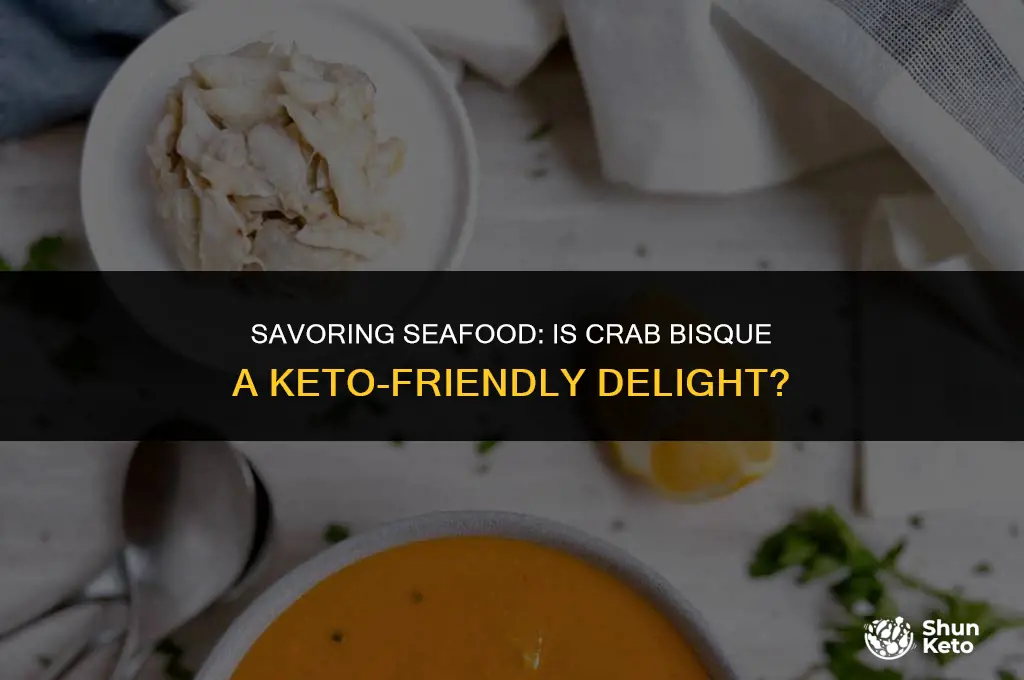 is crab bisque keto friendly