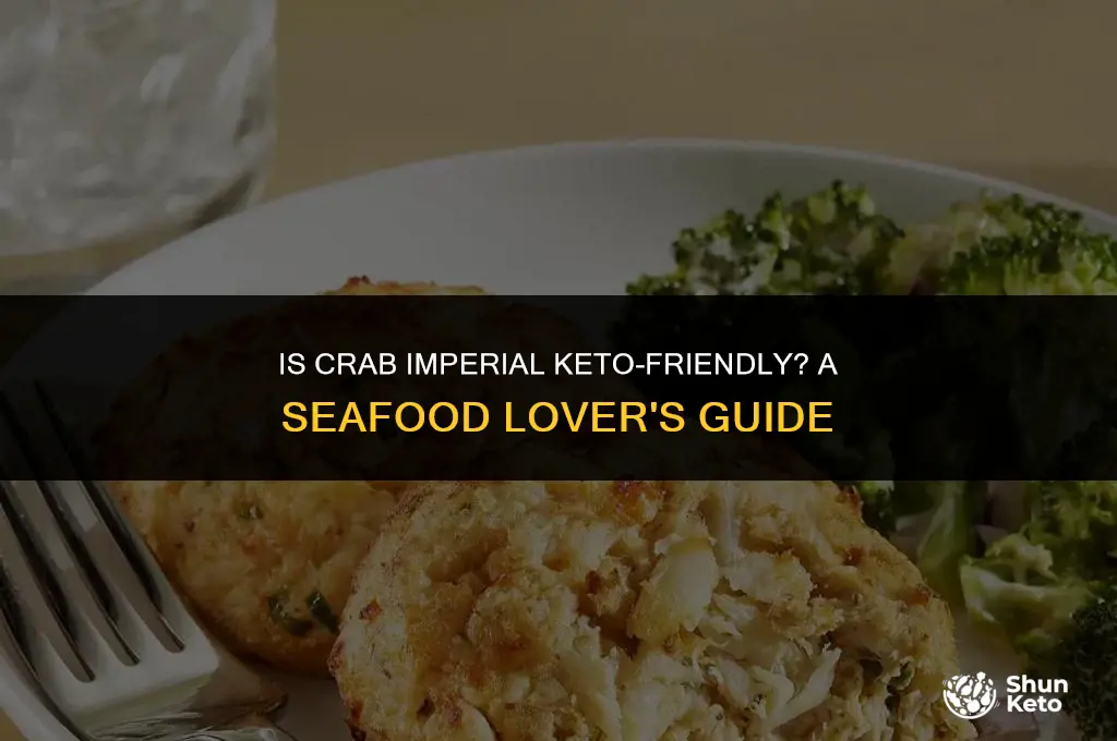 is crab imperial keto friendly