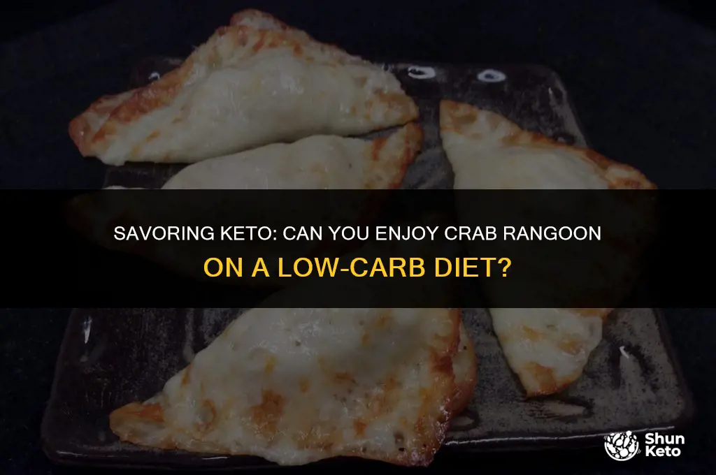 is crab rangoon keto