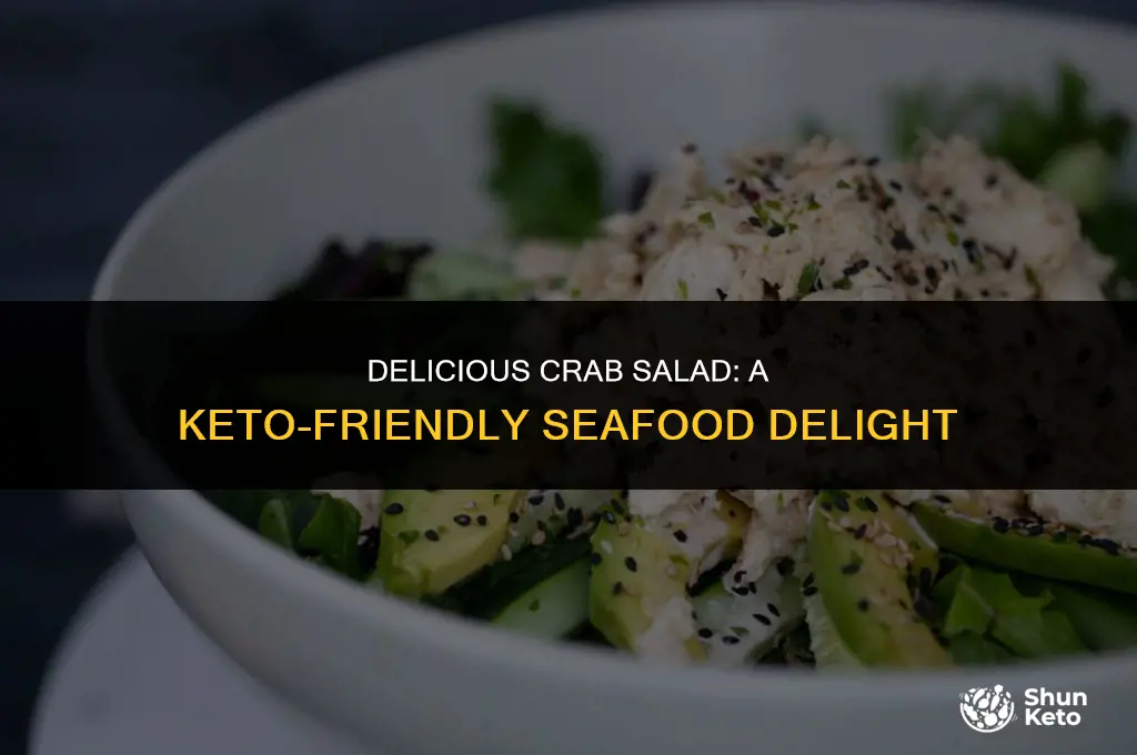 is crab salad keto friendly