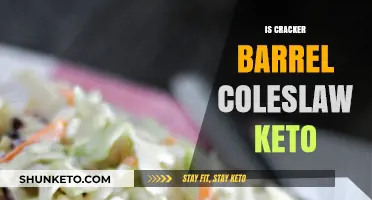 Cracker Barrel Coleslaw: A Keto-Friendly Delight or Not?