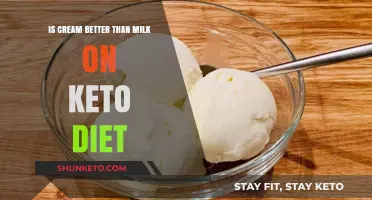 Cream vs. Milk: Which is Keto-Friendly for Your Diet?