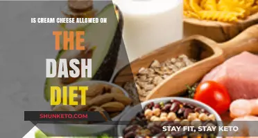 Cream Cheese on the DASH Diet: What's Allowed?