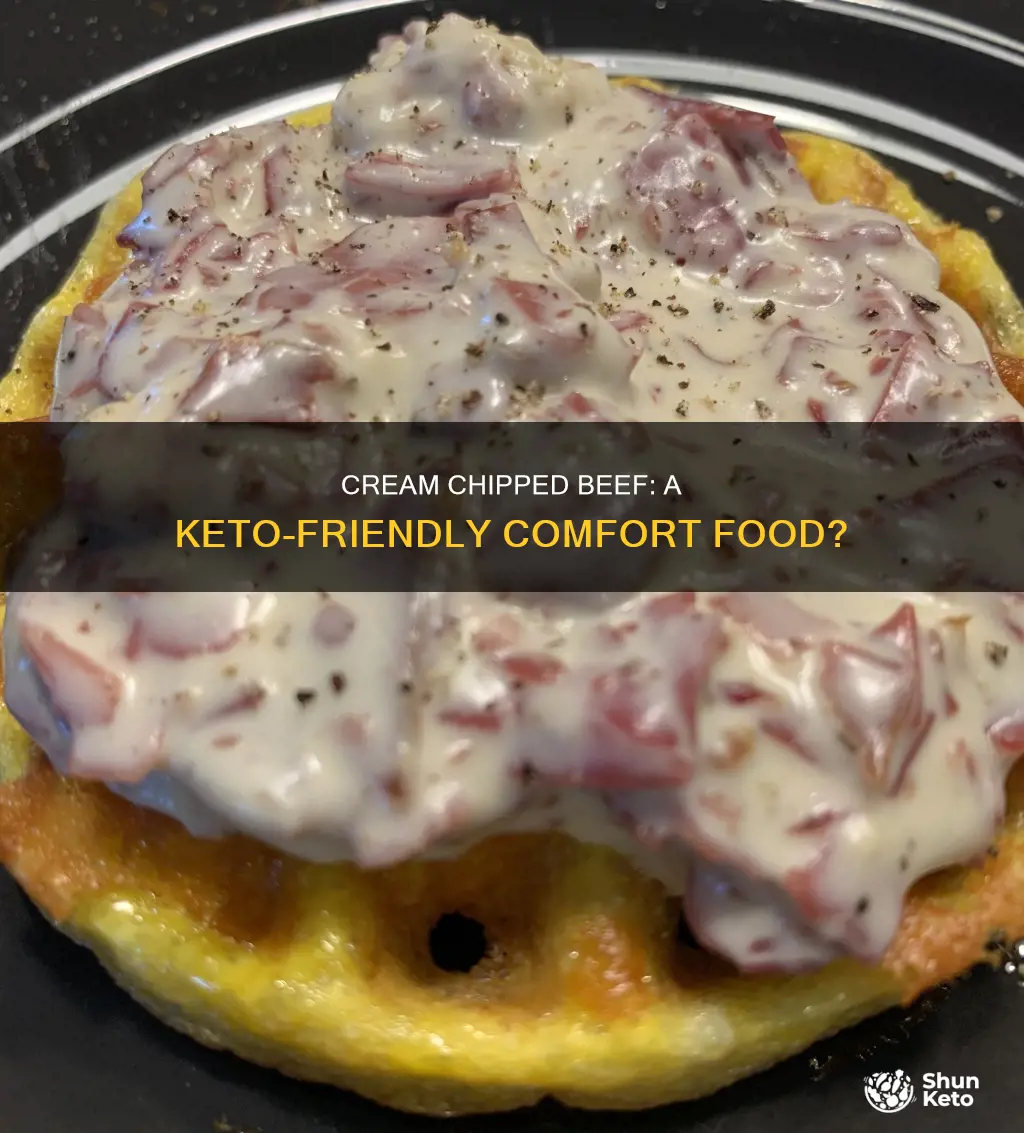 is cream chipped beef keto