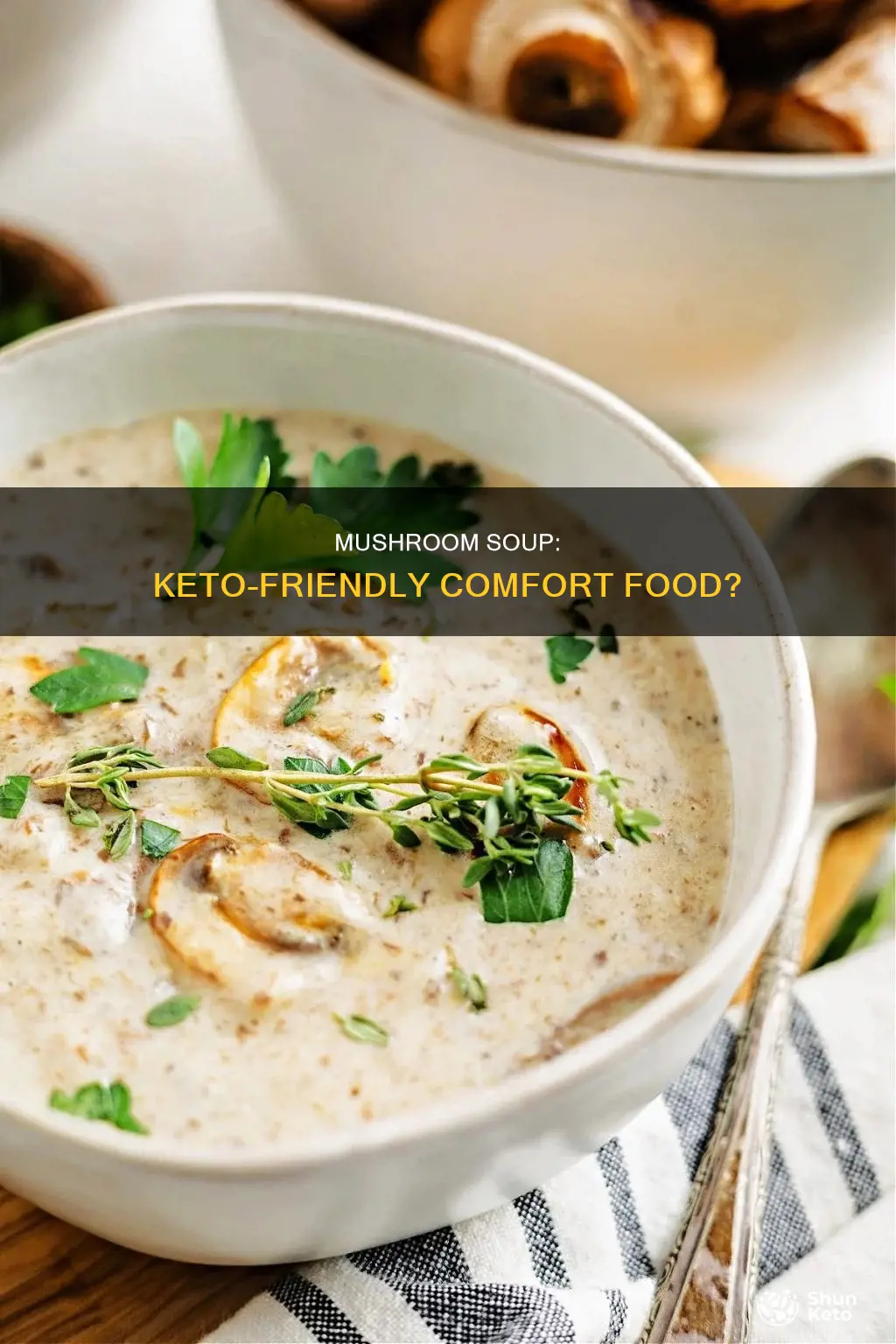 is cream of mushroom soup keto