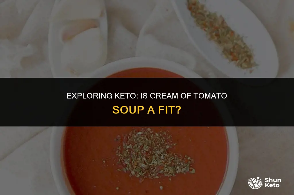 is cream of tomato soup keto friendly