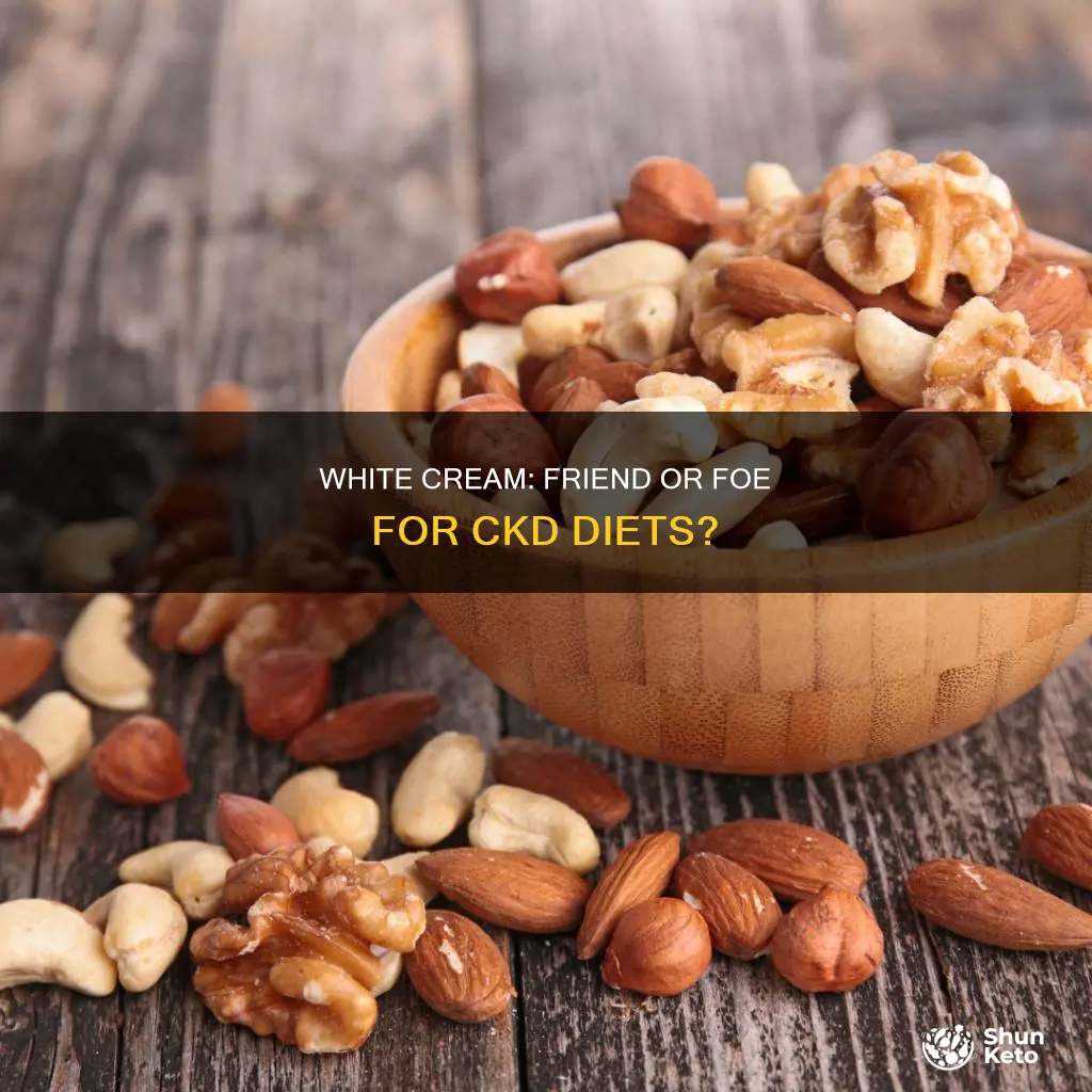 is cream of white ok for ckd diet