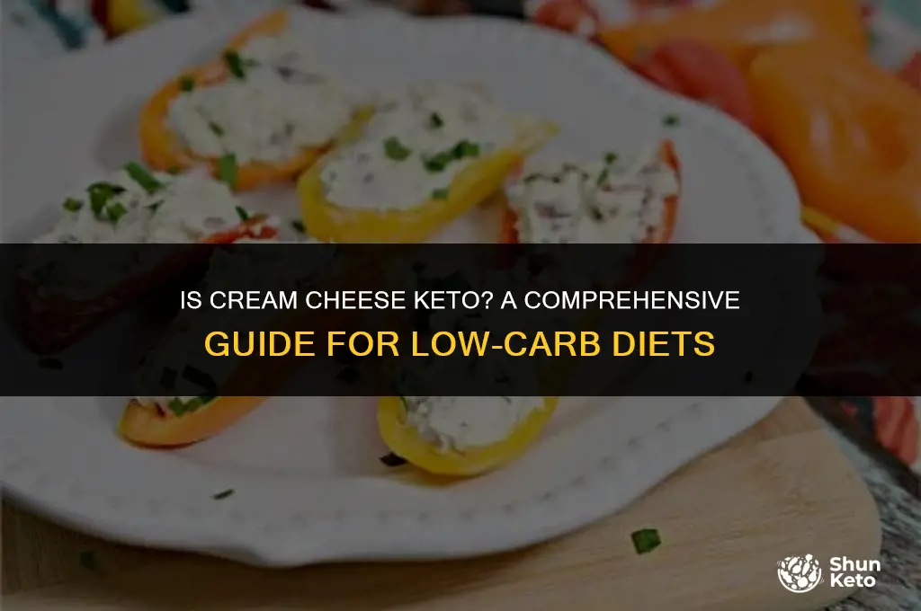 is creamcheese keto