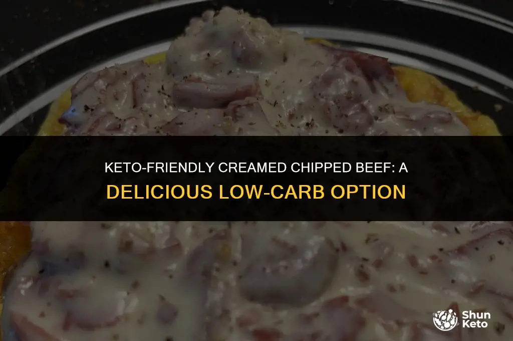 is creamed chipped beef keto friendly