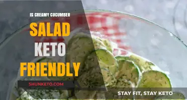 Creamy Cucumber Salad: A Keto-Friendly Delight or Not?