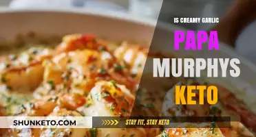 Indulge in Keto Bliss: Creamy Garlic Papa Murphy's Pizza