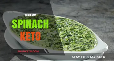 Creamy Spinach on Keto: A Delicious and Nutritious Option