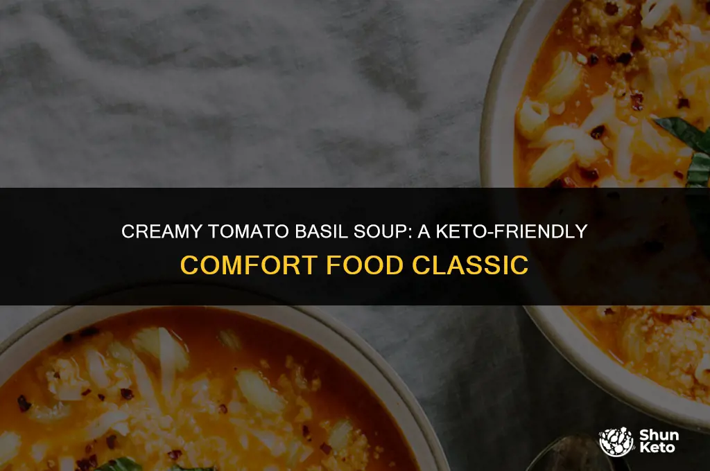 is creamy tomato basil soup keto