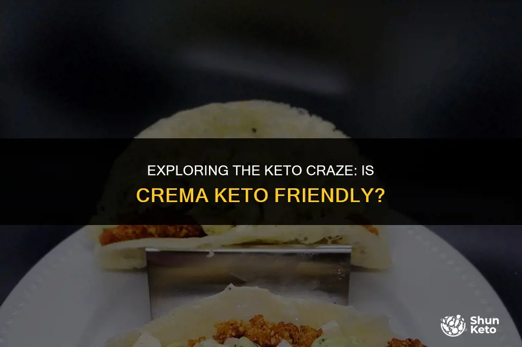is crema keto