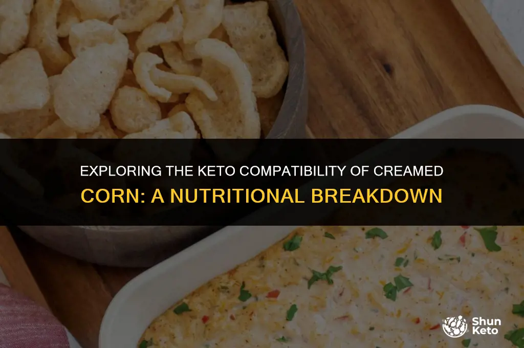 is creme corn keto